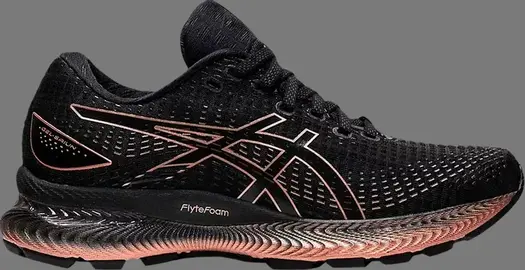 Кроссовки wmns gel saiun 'black rose gold' Asics, черный
