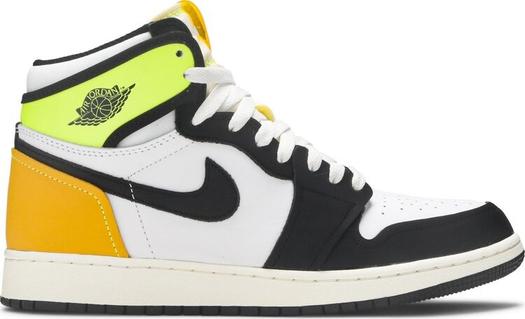 Кроссовки Air Jordan 1 Retro High OG GS Volt Gold, золотой