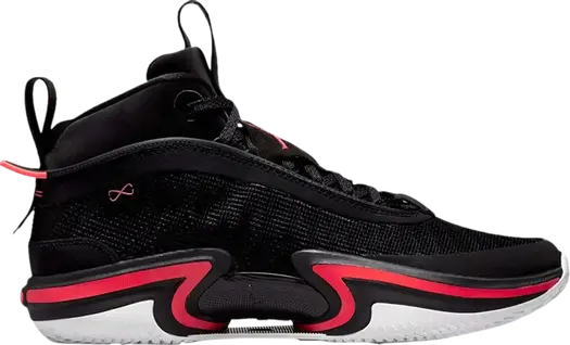 Кроссовки Air Jordan 36 PF Black Infrared, черный