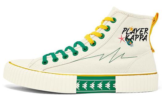 Кроссовки Kappa Skateboard Shoes Unisex High-Top White
