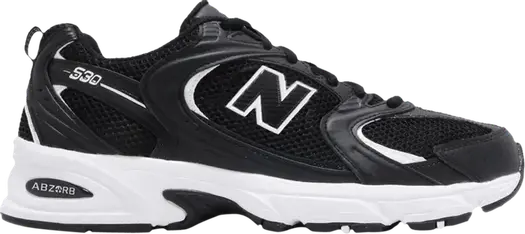 Кроссовки New Balance 530v2 Retro, черный/белый