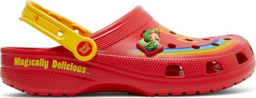 Кроссовки Lucky Charms x Classic Clog Magically Delicious, красный