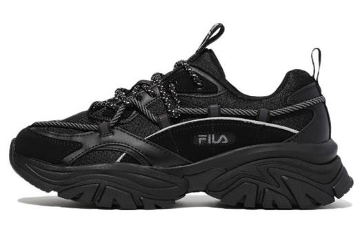 Кроссовки FILA Twinepatch Casual Shoes Unisex Low-Top Black
