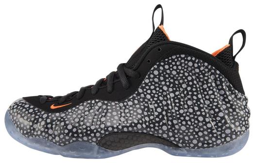 Кроссовки Nike Foamposite One Vintage Basketball Shoes Men Mid-Top Dark Gray/Orange/Black