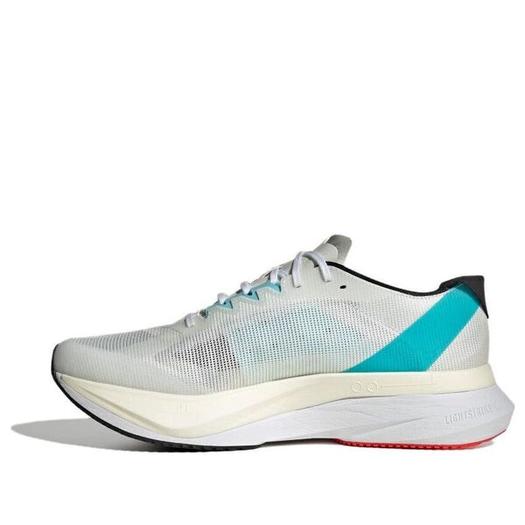 Кроссовки Adidas Adizero Boston 12 Running Shoes 'White Light Aqua', белый