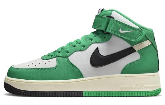 Кроссовки Nike Air Force 1 Mid LV8 Split White Stadium Green