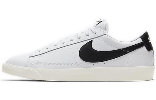 Кроссовки Nike Blazer Low Leather, белый/черный