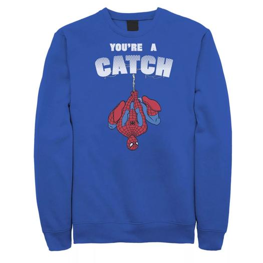 Мужской свитшот Marvel Spider-Man You're A Catch Licensed Character