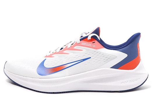 Кроссовки Nike Zoom Winflo 7 унисекс, белый/синий