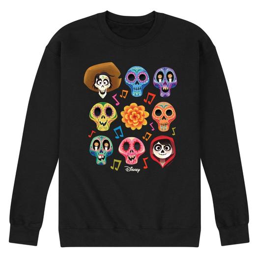 Мужской свитшот с изображением сахарного черепа Disney/Pixar Coco в сетку Licensed Character