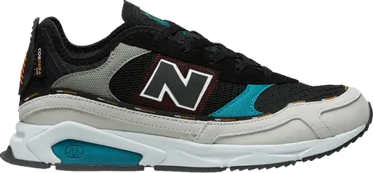 Кроссовки New Balance X-Racer 'Olive Teal', зеленый