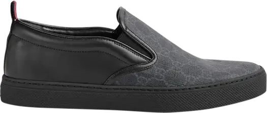 Кроссовки Gucci GG Supreme Slip-On Черные