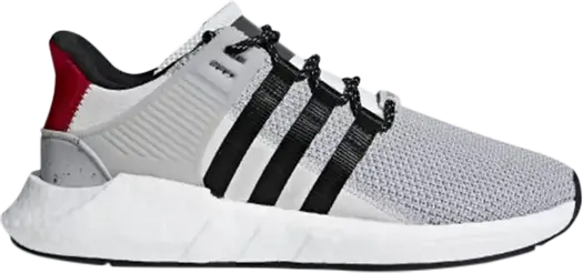 Кроссовки Adidas EQT Support 93/17 'Grey Black Scarlet', серый