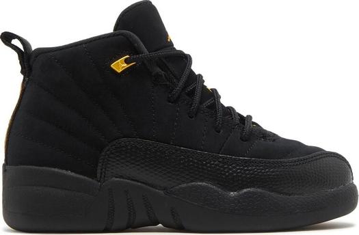 Кроссовки Air Jordan 12 Retro PS Black Taxi, черный
