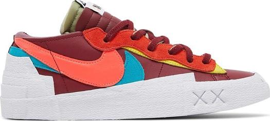 Кроссовки Nike Blazer Low x sacai x KAWS 'Team Red'