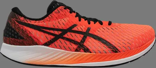 Кроссовки hyper speed 2e wide 'shocking orange' Asics, апельсин