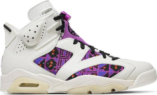 Кроссовки Air Jordan 6 Retro Quai 54 - Purple, фиолетовый