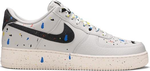 Кроссовки Nike Air Force 1 '07 LV8 'Paint Splatter - Light Bone', белый