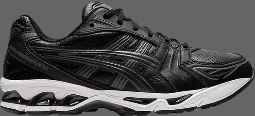 Кроссовки gel kayano 14 'black graphite grey' Asics, черный