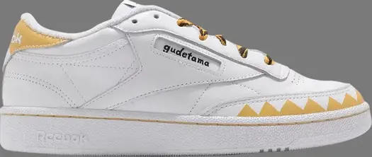 Кроссовки sanrio x club c 85 'gudetama' Reebok, белый
