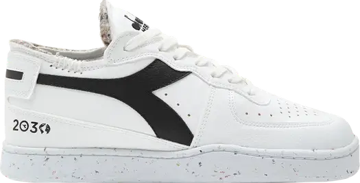 Кроссовки Mi Basket Row Cut 2030 White Black, белый