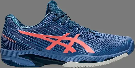 Кроссовки solution speed ff 2 'blue harmony guava' Asics, синий