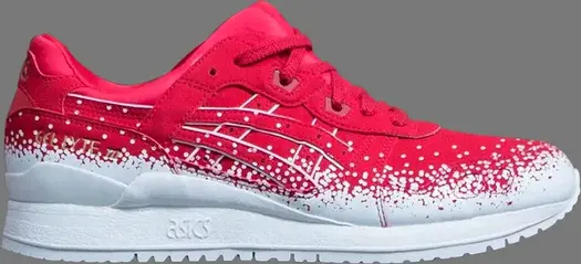 Кроссовки gel lyte 3 'snowflake' Asics, красный