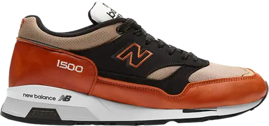 Кроссовки New Balance 1500, коричневый/оранжевый