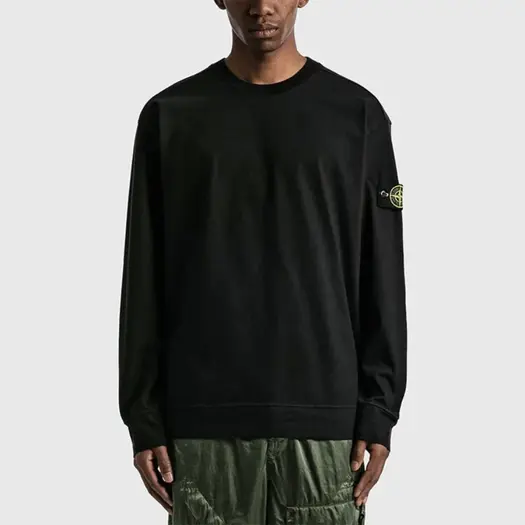 Свитшот Stone Island Crewneck, черный