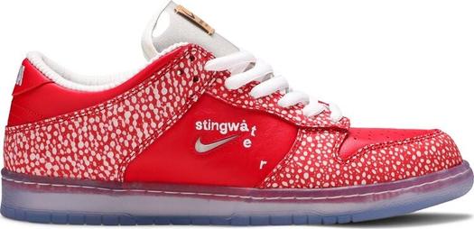 Кроссовки Nike Stingwater x Dunk Low SB 'Magic Mushroom', красный