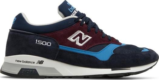 Кроссовки New Balance 1500 Made In England 'Navy Burgundy', синий