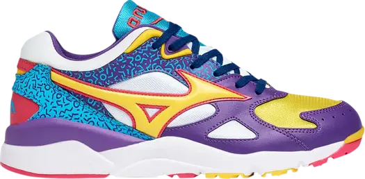 Кроссовки Sky Medal Fresh 90s - Cyber Yellow, белый