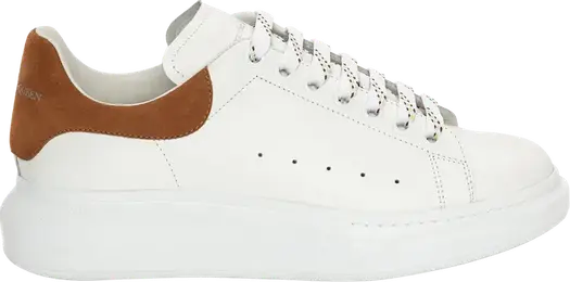Кроссовки Alexander McQueen Oversized Sneaker White Cedar, белый