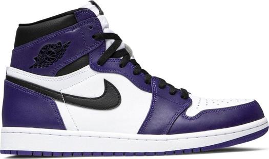 Кроссовки Air Jordan 1 Retro High OG Court Purple 2.0, фиолетовый