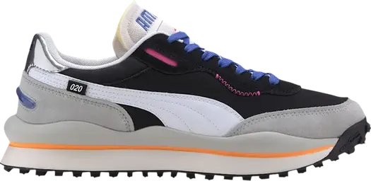 Кроссовки Puma Style Rider Play On - Black Grey Violet, черный