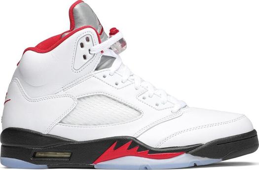 Кроссовки Air Jordan 5 Retro Fire Red 2020, красный