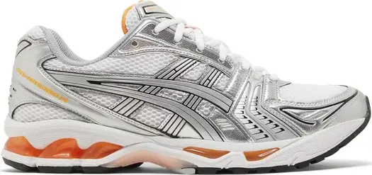 Кроссовки gel kayano 14 'white pure silver' Asics, белый
