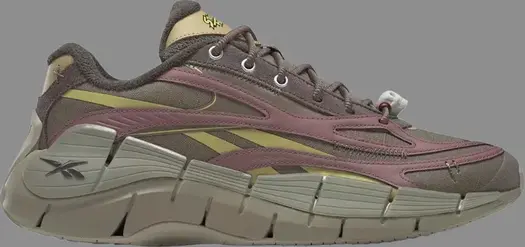 Кроссовки street fighter x zig kinetica 2.5 'dhalsim' Reebok, коричневый