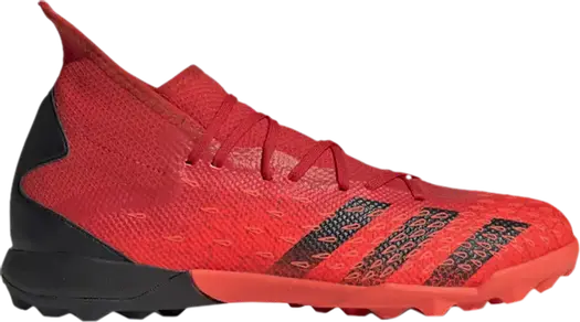 Кроссовки Adidas Predator Freak.3 TF 'Demonscale - Solar Red', красный