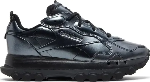 Кроссовки Reebok Classic Leather 'Black Dark Silver'