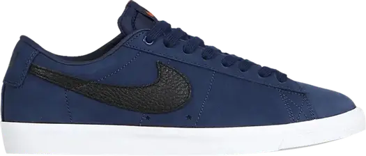 Кроссовки Nike Zoom Blazer Low Pro GT ISO SB 'Orange Label - Midnight Navy', синий