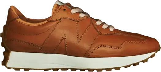 Кроссовки New Balance 327 Made in Japan 'Tochigi Leather', загар