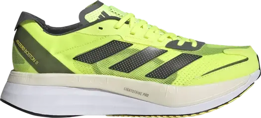 Кроссовки Adidas Adizero Boston 11 'Solar Yellow Night Metallic', желтый