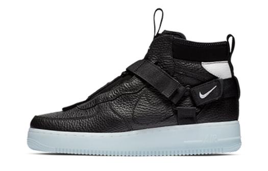 Кроссовки Nike Air Force 1 Mid Utility Black Half Blue