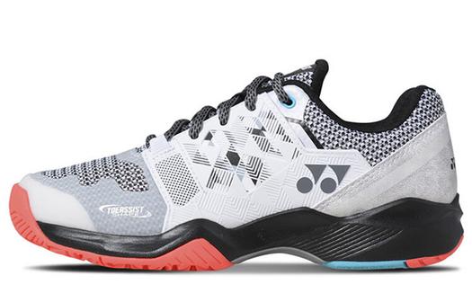 Кроссовки Yonex Shtsalex Badminton Unisex, белый/черный/темно-оранжевый