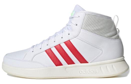 Кроссовки Adidas Court80s Skateboarding Unisex, белый/красный