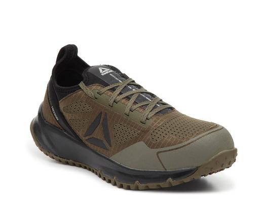 Кроссовки Reebok повседневные, оливково-зеленый