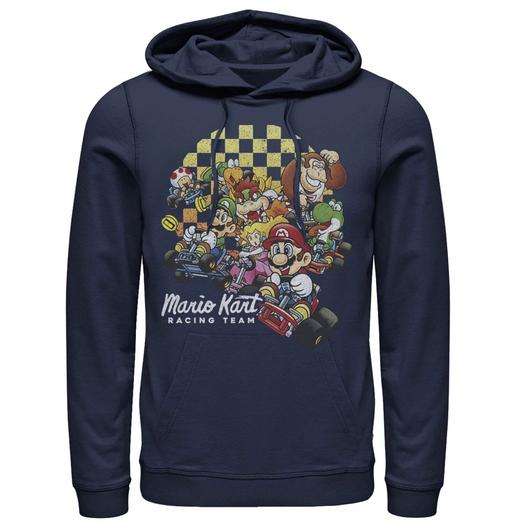 Мужская толстовка Kartin' в клетку Nintendo Licensed Character