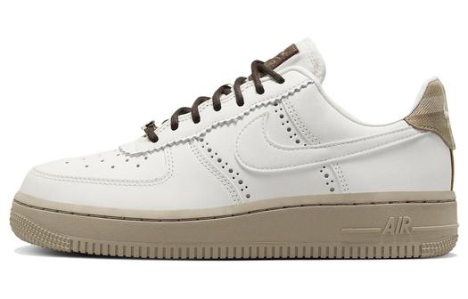 Кроссовки Nike Air Force 1 Low, белый/светло-коричневый