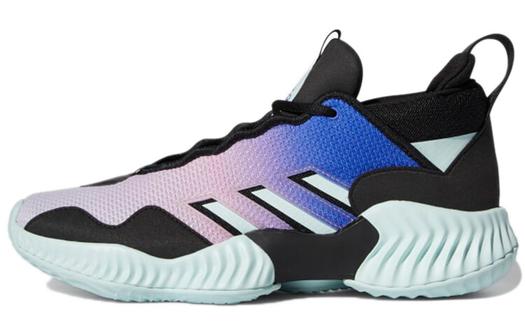 Кроссовки Adidas Court Vision 3 Vintage, черный/синий/розовый